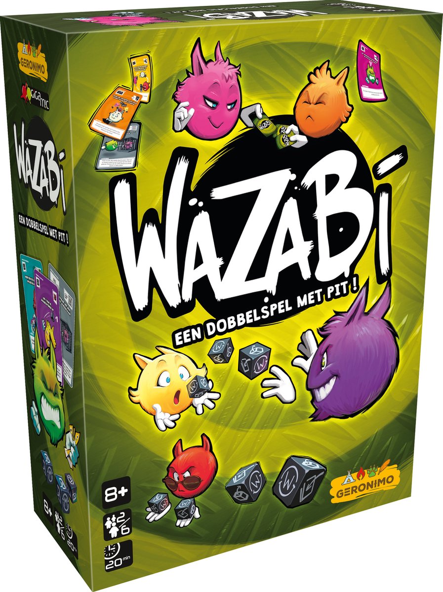 Geronimo -Spiele Wazabi Würfel