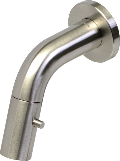 Plieger Lupo 2.0 WC-Armatur – Einbau-Waschtischarmatur – Wandmodell – Auslauf 10,5 cm – 10 Jahre Garantie – Chrom gebürstet
