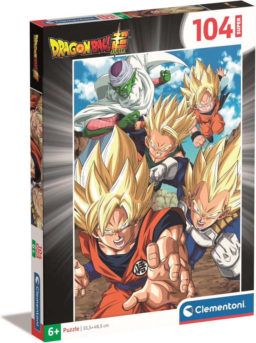 Clementoni – Puzzle – 104 Teile – Dragonball – Kinderpuzzle – ab 6 Jahren