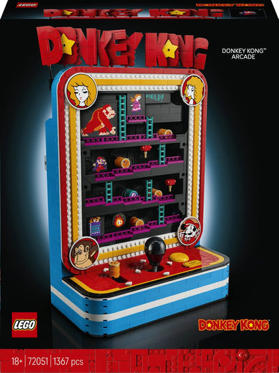 Lego Super Mario 72051 Donkey Kong Arcade-Automat