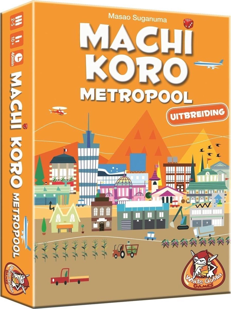 White Goblin Games Machi Koro Expansion Metropole