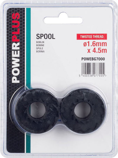 Powerplus - powebg7000 - Spule - 2 Stück - passend für den powebg7540