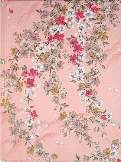 Notizbuch mit Bucheinband von Peter Pauper – Kirschblüten – 16 x 21 cm