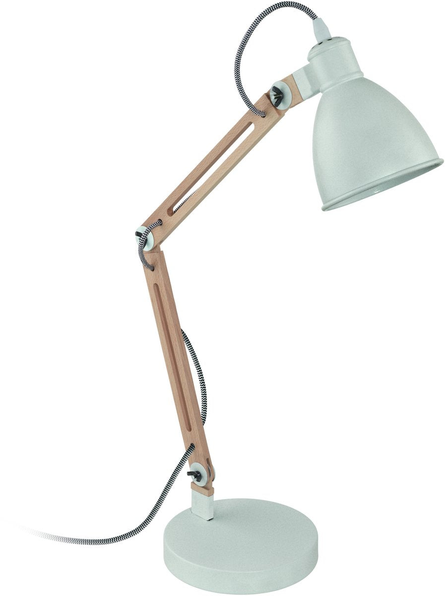Eglo Torona 1 Tischleuchte - e14 - 60,5 cm - weiß|natur