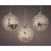 Lumineo LED-Glühbirne mit Blumen ø14cm 15LED