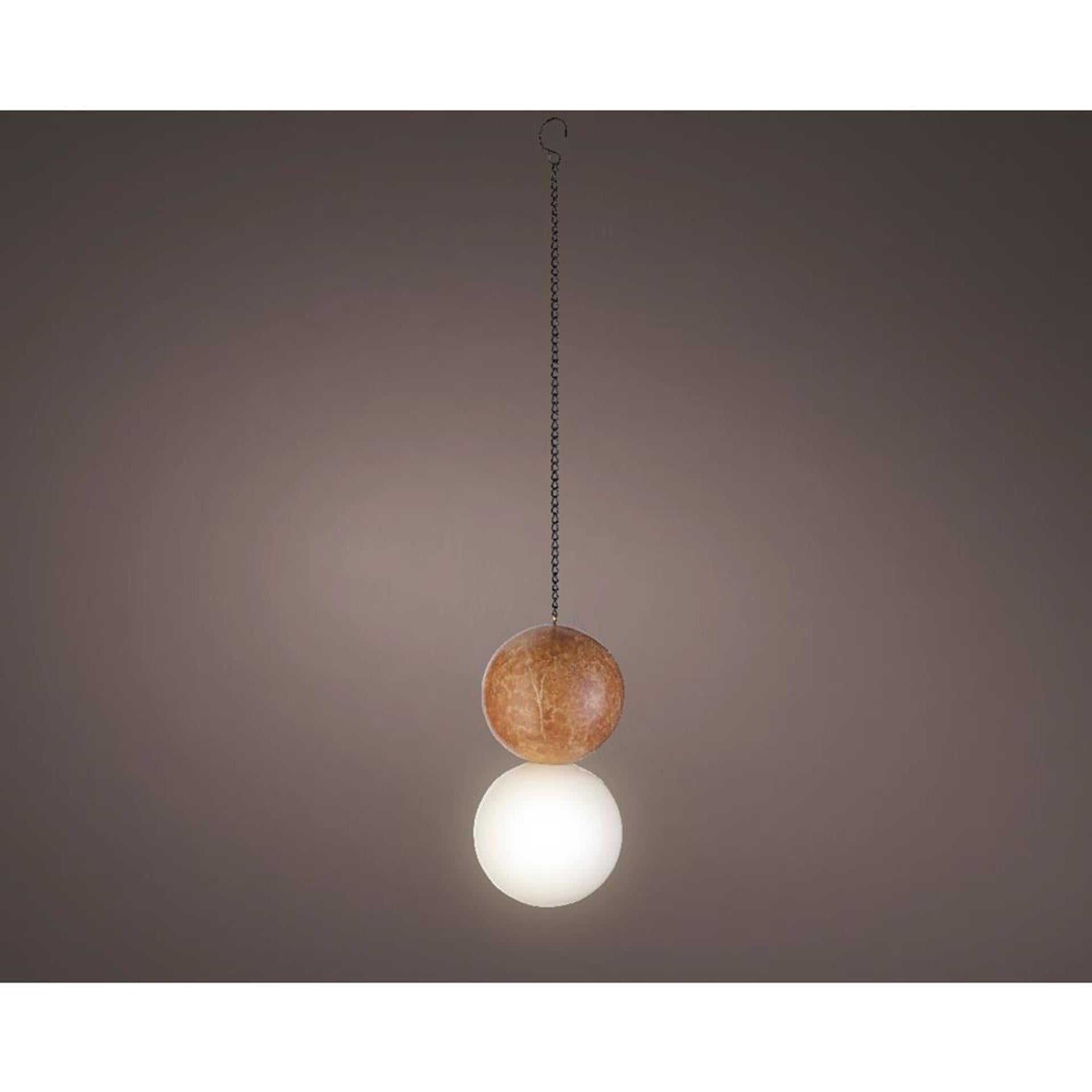 Lumineo Solarlampe hängend L20cm