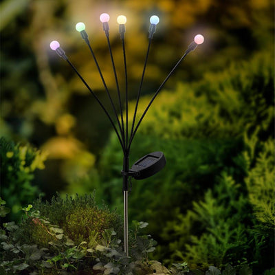 Lumineo Solar-Gartenstecker Multi H70cm Firefly
