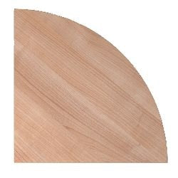 Bach-Kupplungsklinge Viertelhammer VHE19 N Melamin 80x80 cm Walnuss