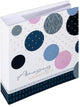 Walther me-486-l Amazing Memories – Memo-Einsteckalbum – Größe 22,5 x 22,5 cm – 200 Fotos 10 x 15 cm – blau