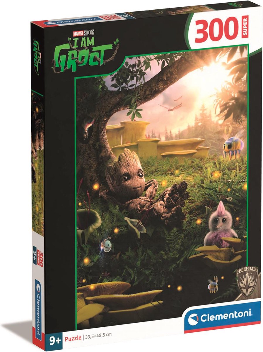 Clementoni – Puzzle – 300 Teile – Super Marvel I Am Big – Puzzle für Kinder – ab 9 Jahren