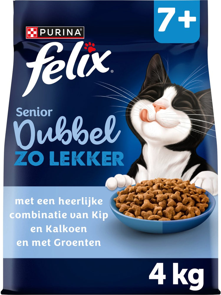 Felix doppelt so lecker Senior - Huhn Truthahn - 4 x 4kg