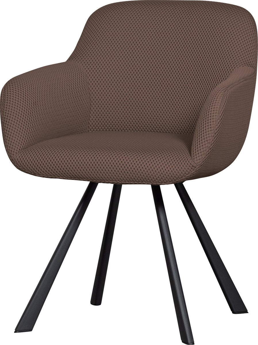 Woood Juno Esszimmerstuhl – Mesh – Espresso – 79 x 58 x 58