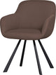 Woood Juno Esszimmerstuhl – Mesh – Espresso – 79 x 58 x 58