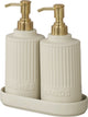 Wenko Seifen- und Spülmittelspender - Creme - 2x 550 ml