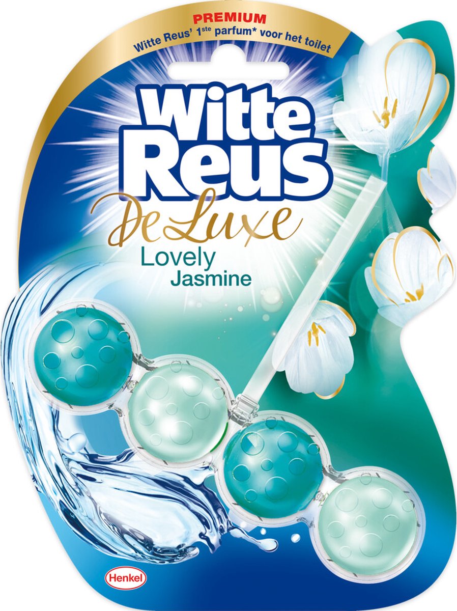 Weißer riesiger Toilettenblock Deluxe Lovely Jasmine