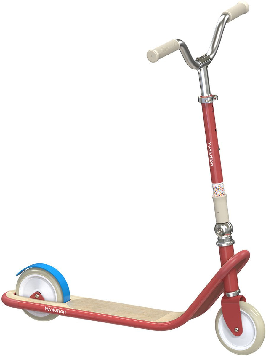 Yvolution – Roller – Farbe Rot – klassische Linie