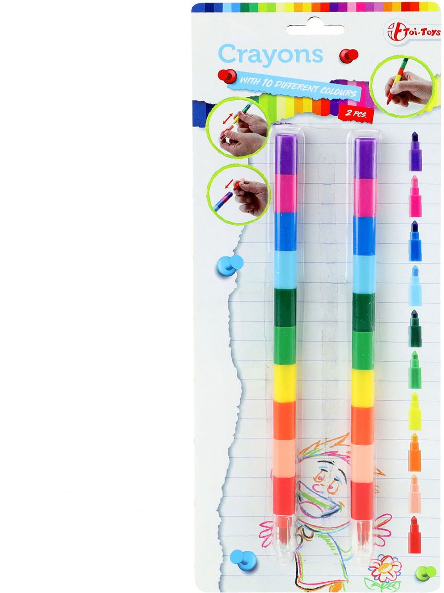 10-in-1-Waskrijt Pen, 2..