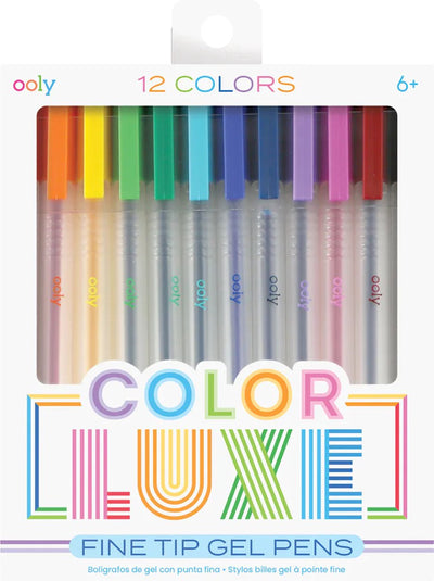 Ooly - Color Luxe - Gelstift - 12 Gelstifte mit feinen Spitzen