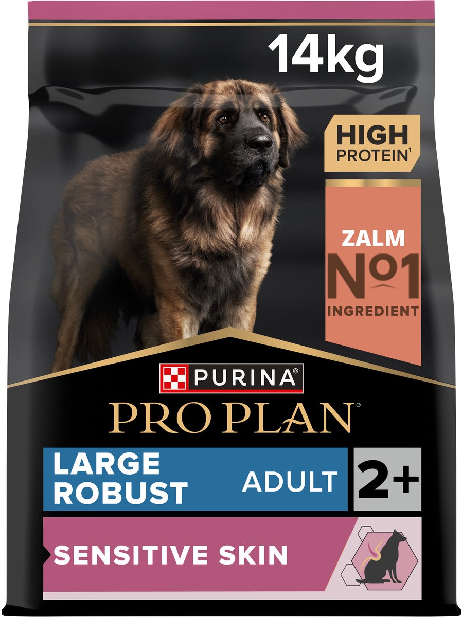 Pro Plan Purina Sensitive Skin Large Robust Adult – Hundefutter – Lachs – 14 kg