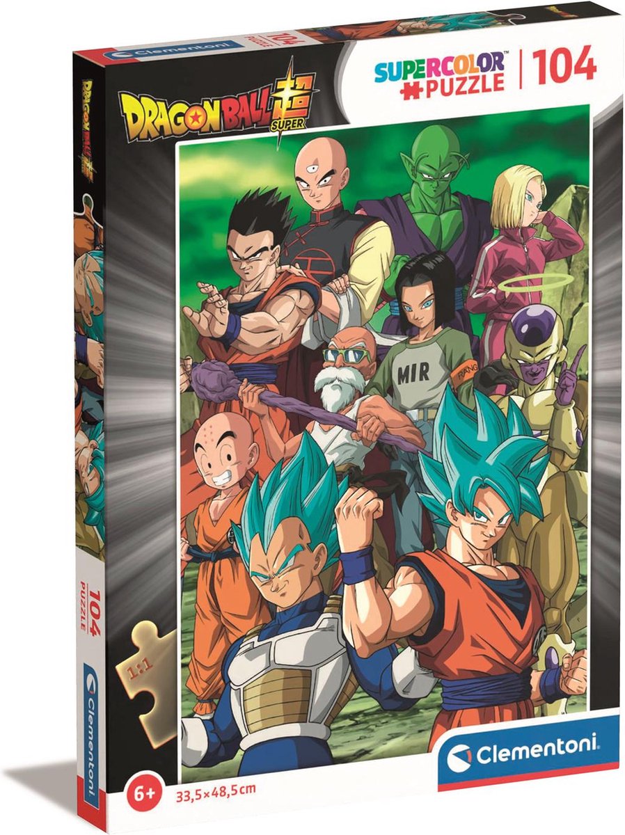 Clementoni – Puzzle – 104 Teile – Dragonball – Kinderpuzzle – ab 6 Jahren