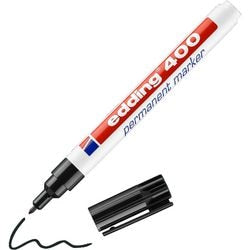 Edding 400 Permanentmarker schwarz | 10 Stk
