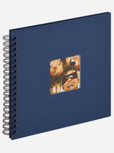 Walther SA-108-L Fun - Spiralalbum - Größe 26 x 25 cm - Blau