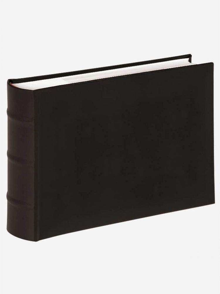 Walther me-373-b classic - Memo-Einsteckalbum - Größe 28 x 18 cm - 100 Fotos 15 x 20 cm - Schwarz