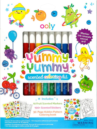 Ooly – yummy yummy – Marker und Aufkleber mit Fruchtduft