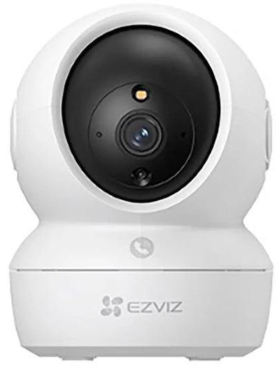Ezviz H6C 2K-Überwachungskamera für den Innenbereich – 360°-Schwenk-/Neigefunktion – Smart Tracking, Personenerkennung, Geräuscherkennung – Weiß