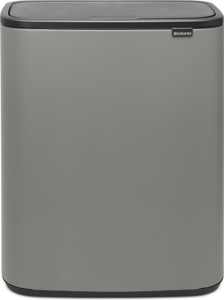 Brabantia Bo Touch Bin Abfallbehälter – 60 Liter – 1 Fach – Mineralbetongrau