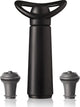 Vacuvin Vacu Vin Wine Saver Concerto schwarz | Vakuum-Weinpumpe | 2 Vakuum-Weinverschlüsse