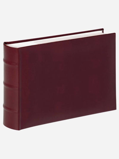 Walther me-373-r classic – Memo-Einsteckalbum – Größe 28 x 18 cm – 100 Fotos 15 x 20 cm – rot