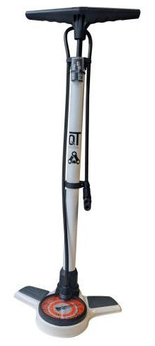 Cycletech QT Murcia Fahrradpumpe Hochdruckpumpe Manometer Stahl A V F V M Max 11-bar 160psi
