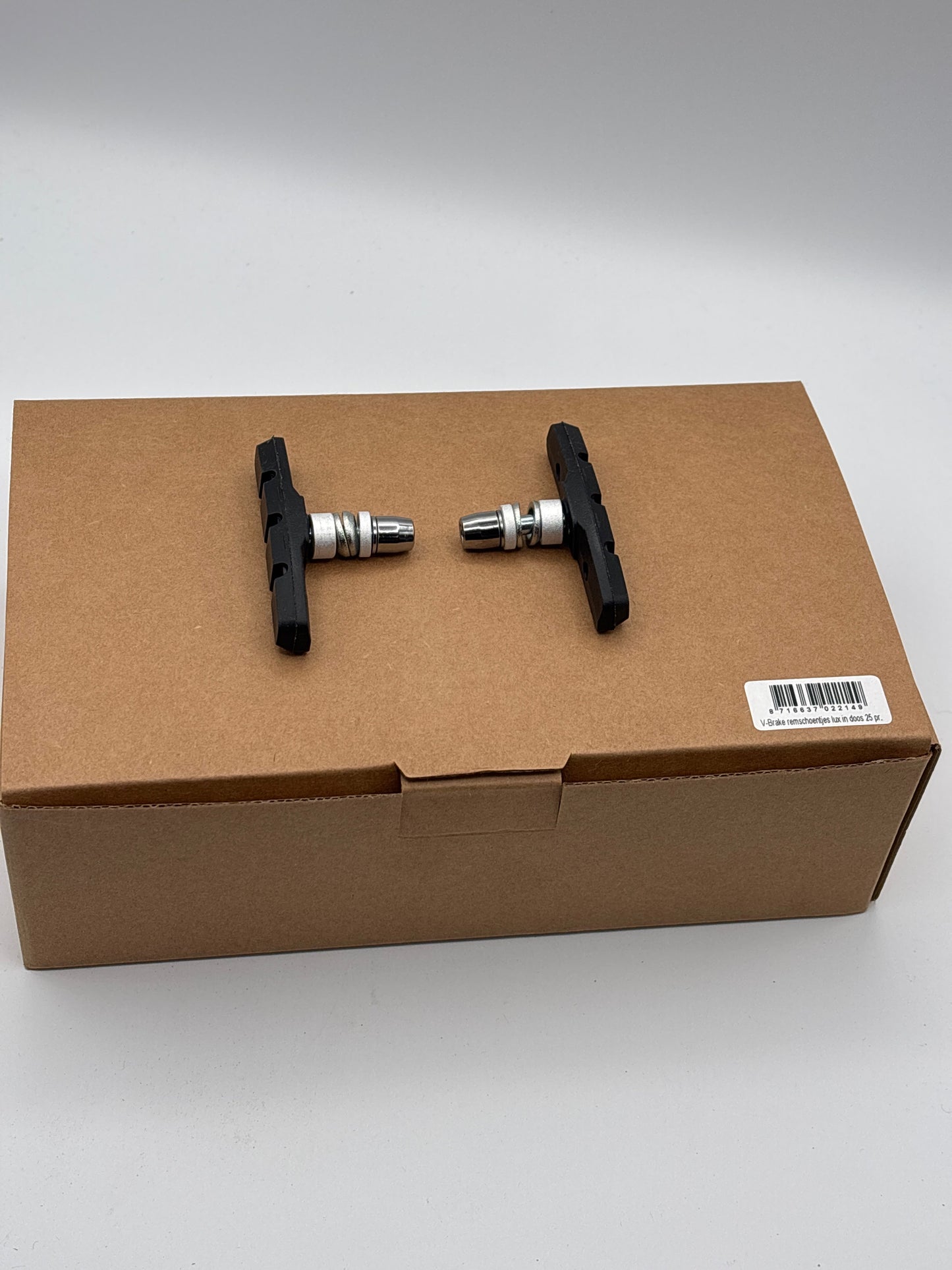 Hulzebos Cycle Parts B.V. Alhonga V-Brake Bremsbacken Luxus WP Box (25 Paar)