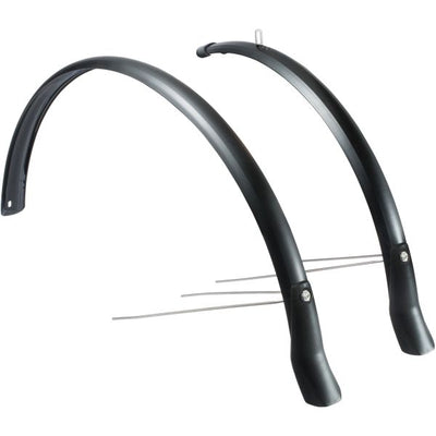 Eurofender Schutzblechset Snello 28 x 51 mm mattschwarz
