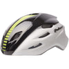 Polisport-Helm Aero Road Matt White Shine Schwarz gelb M 55-58 cm