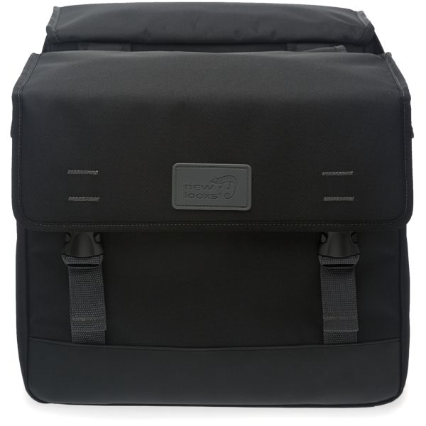 Neu Looxs Origin Doppel-Fahrradtasche - Schwarz