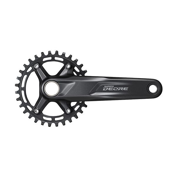 Shimano Cranket 10 11 Geschwindigkeit Deore FC-M5100-1 mit 170 mm Kurbel 30T Schwarz