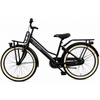 Kyoso Kinderfahrrad Blossom Classic 24 Zoll mit Bremsnabe – mattschwarz rosa