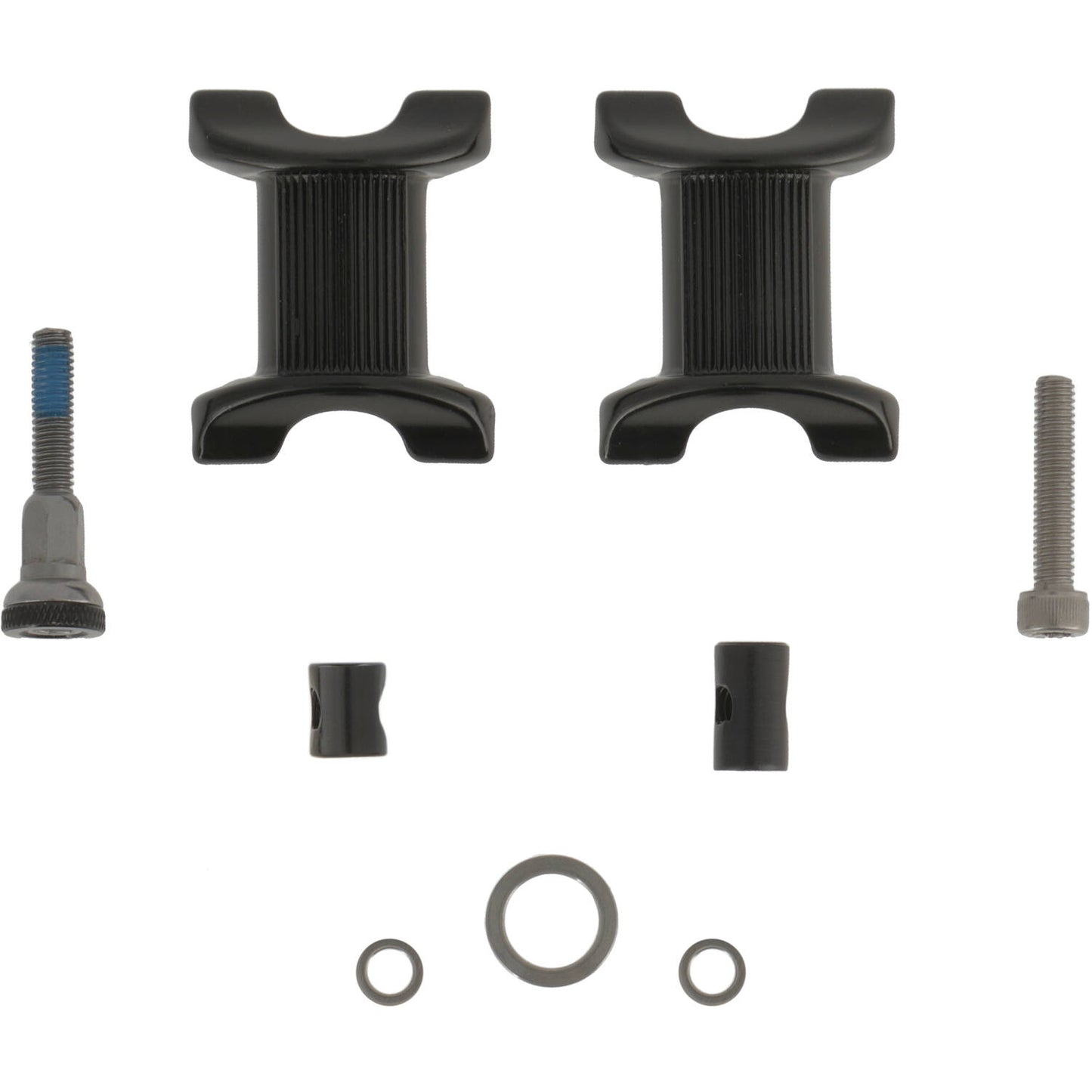 Verschiedene Isaac - Meson Sattelstützen-Schienenklemmen-Sets für meine Modelle 2012 und 2013