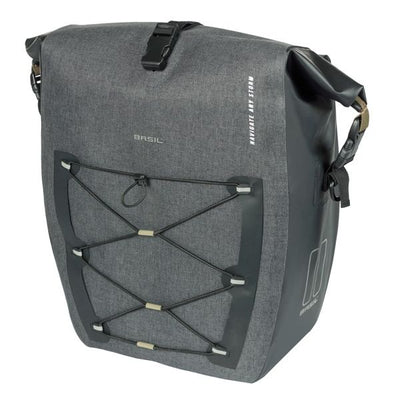 Basil Einzeltasche Navigator Storm L Mik 25-31l 15 x 27 x 41 cm - Schwarz
