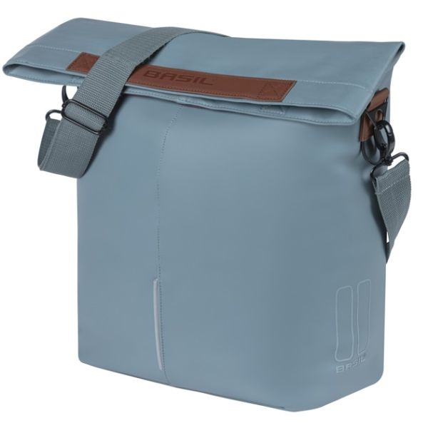 Basil Tasche City Shopper blau | Mikrofonhaken | 16l