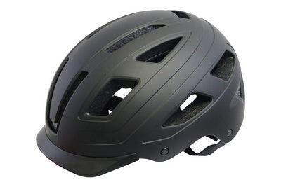 QT Cycle Tech Helm Urban Style Matt Schwarz Größe L 59-62 cm 2810385