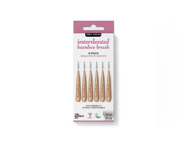 Der Humble Co. Interdental Pinsel 6 PC Purpur 0,40 mm