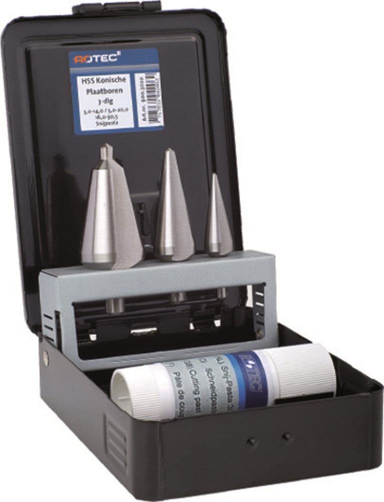 Rotec Plattenbohrer-Set konisch Nr. 1-2-7