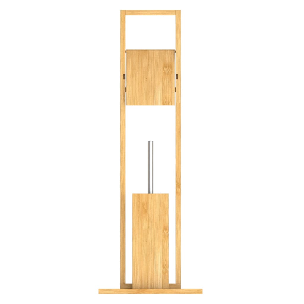 EiSl Eisl Toilettenset Toiletolen Toilettenbürstenhalter 30x21x82 cm Bambus