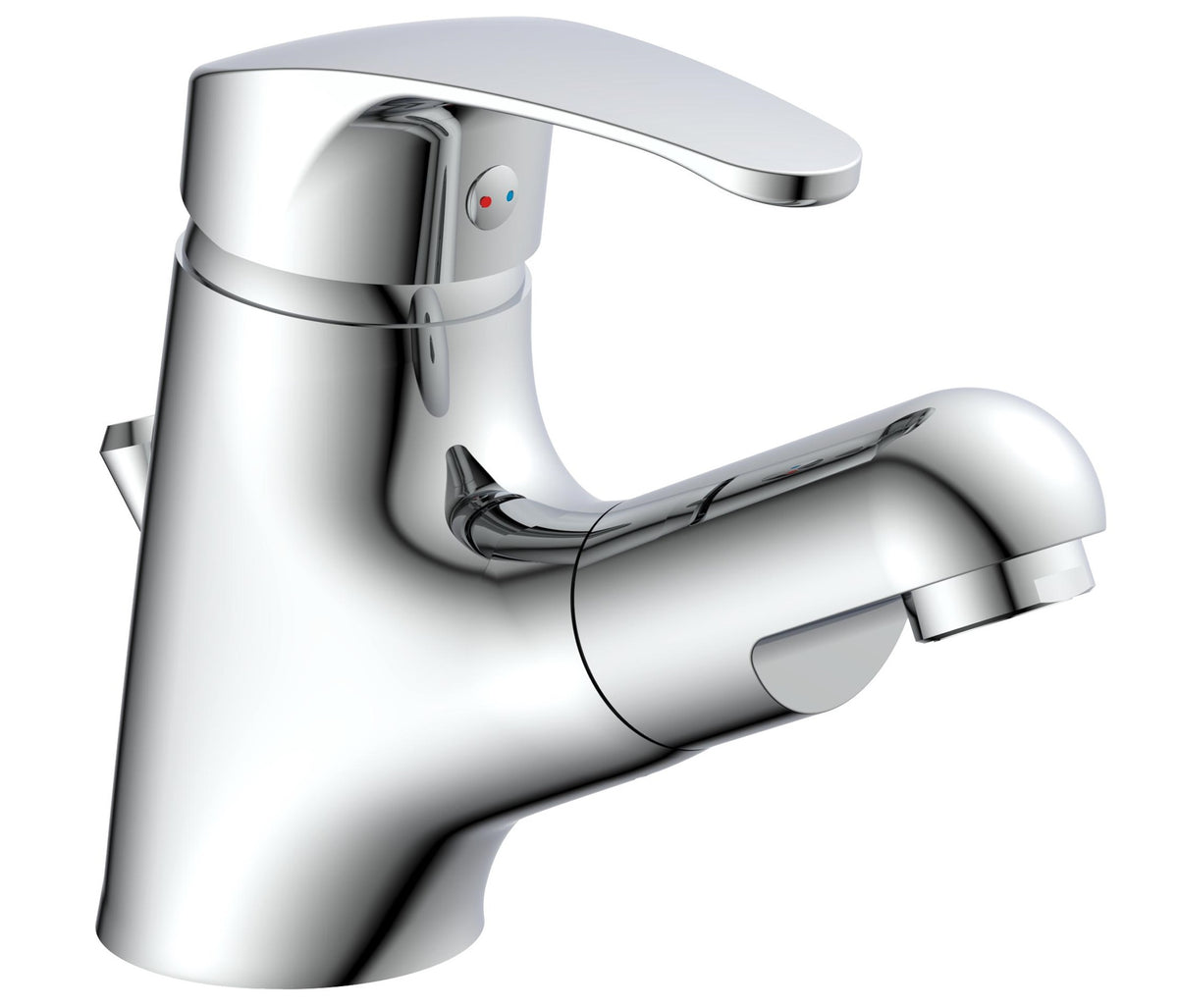 EiSl EiSly Waschbecken Mixer Vico mit ausziehbarer Ausgabemchrom -Verhuhner