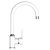 EiSl Eisl Kitchen Mixer Diziani Chrom -gelöschtes Weiß