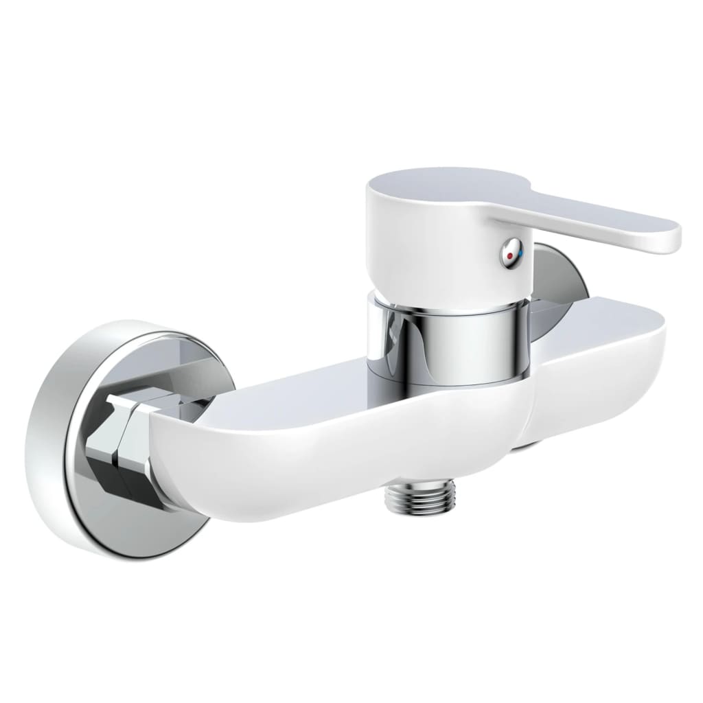 Eisl Eisl Duschmixer Diziani White und Chrom -gelenkt