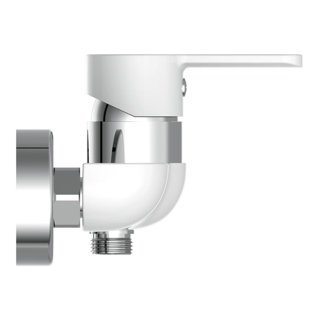 Eisl Eisl Duschmixer Diziani White und Chrom -gelenkt